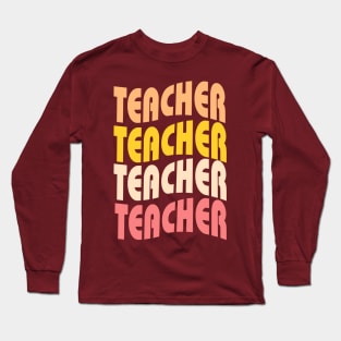 Art Teacher Design Long Sleeve T-Shirt